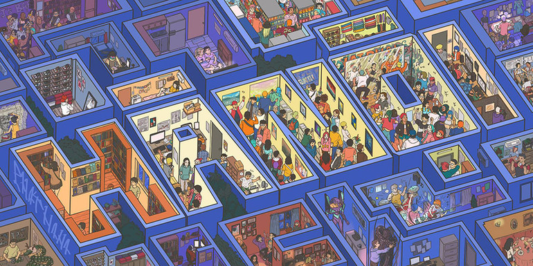 Người trẻ kể chuyện Hà Nội qua tranh -0