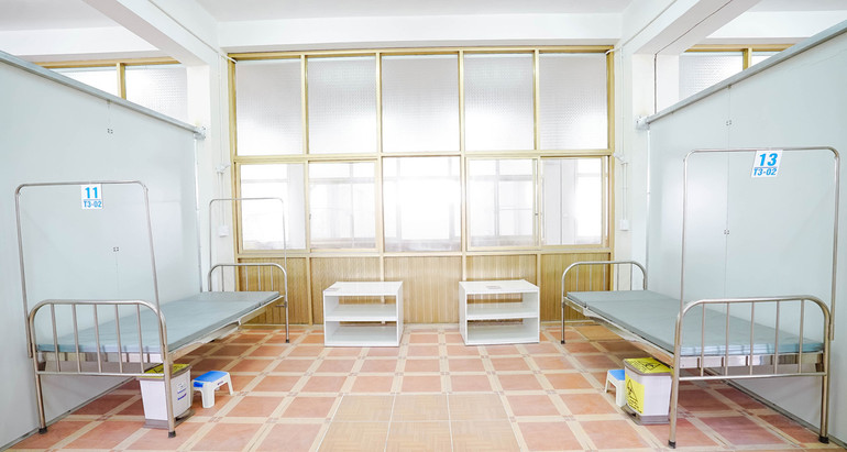 Những hình ảnh đầu tiên của Bệnh viện dã chiến số 3 Hải Dương -0