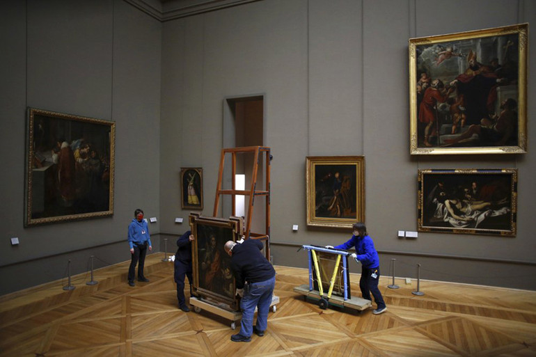 Bảo tàng Louvre tận dụng “thời cơ vàng” đóng cửa vì Covid-19 -0