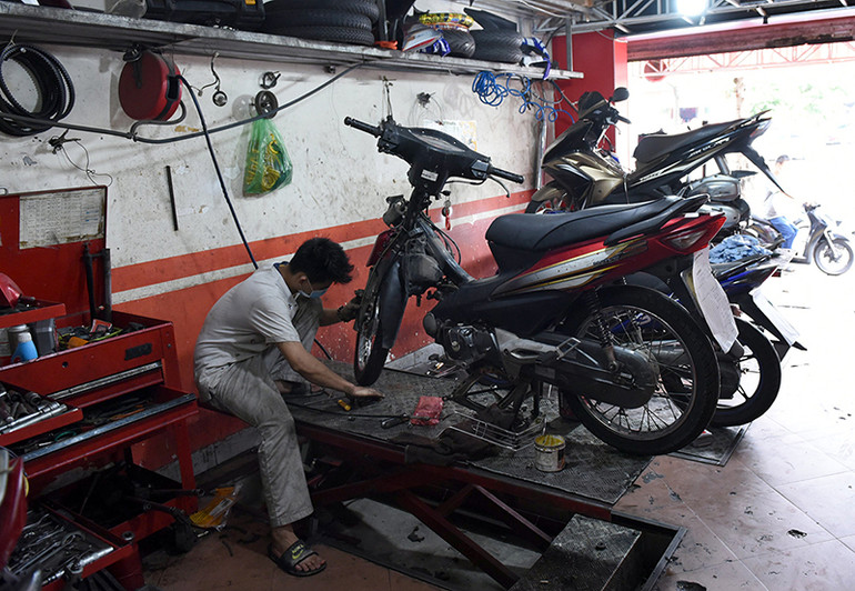 “Vùng xanh” Hà Nội trong ngày đầu cơ sở kinh doanh mở cửa trở lại -0