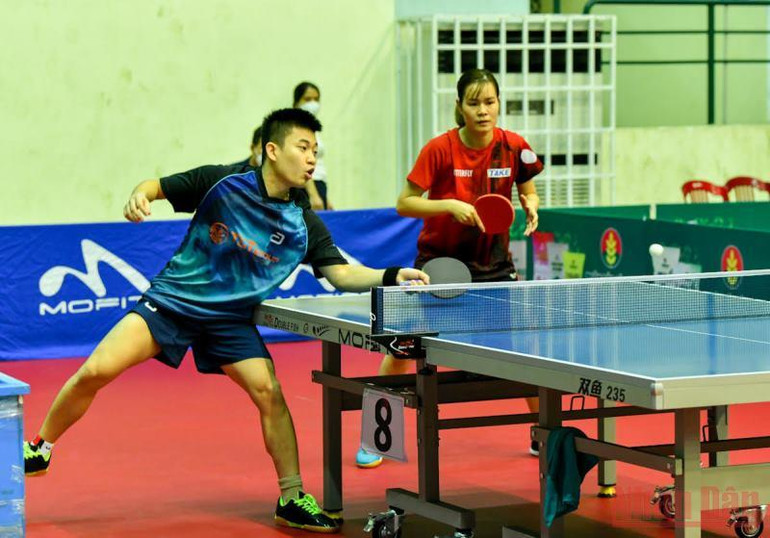 Mai Ngọc, Anh Hoàng dừng bước ở vòng 2, đôi nam nữ -0