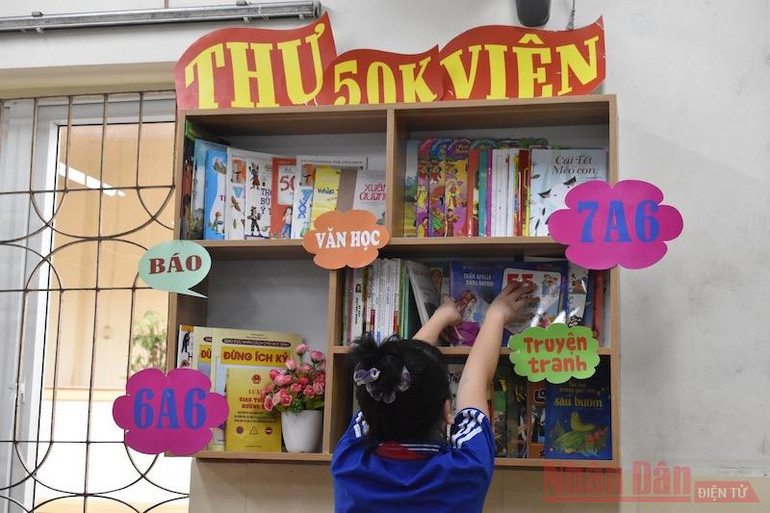 “Giữ lửa” văn hoá đọc trong từng lớp học -0