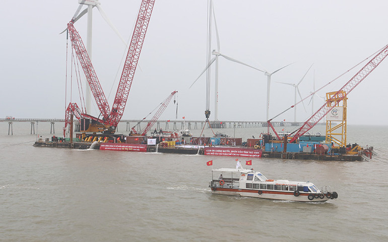 Khánh thành Nhà máy Điện gió Đông Hải 1 -0