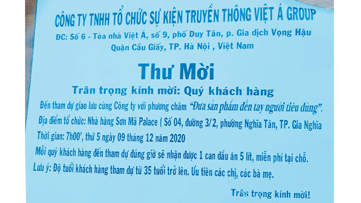 Cảnh giác chiêu bán hàng tặng lại tiền -0