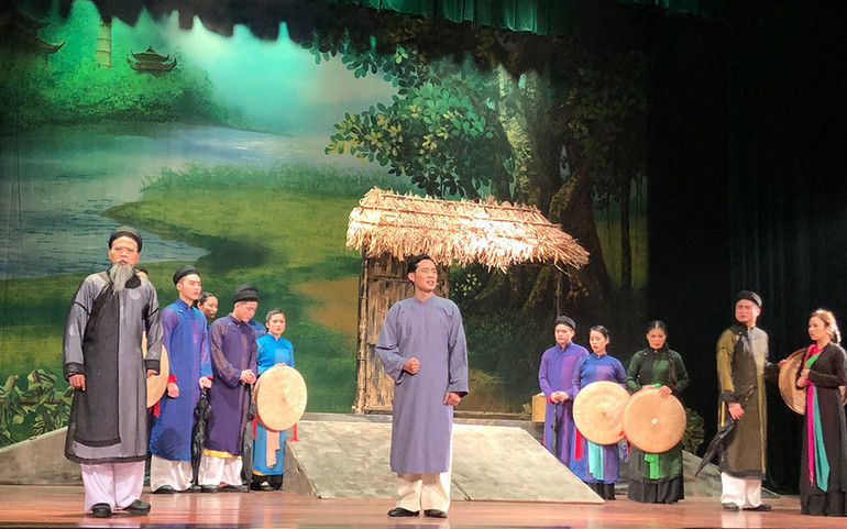 Hình tượng người chiến sĩ Cộng sản kiên trung Nguyễn Văn Cừ. Nhiều chương trình nghệ thuật đặc sắc mừng Đại hội Đảng lần thứ XIII -0