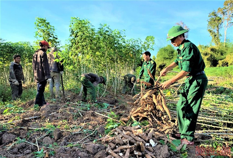 Dấu ấn người lính biên phòng trên vùng biên giới Đắk Lắk -0