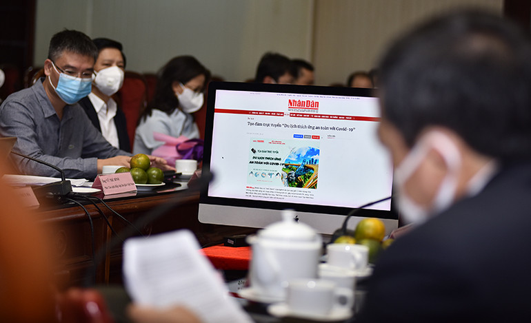 Tọa đàm trực tuyến “Du lịch thích ứng an toàn với Covid-19” -0