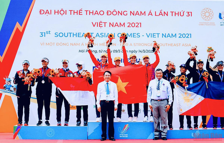 Việt Nam giành 2 huy chương vàng, 2 huy chương đồng đua thuyền rowing -0