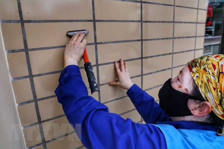 Công tác chuẩn bị SEA Games 31 tại Cung thể thao Quần Ngựa -0