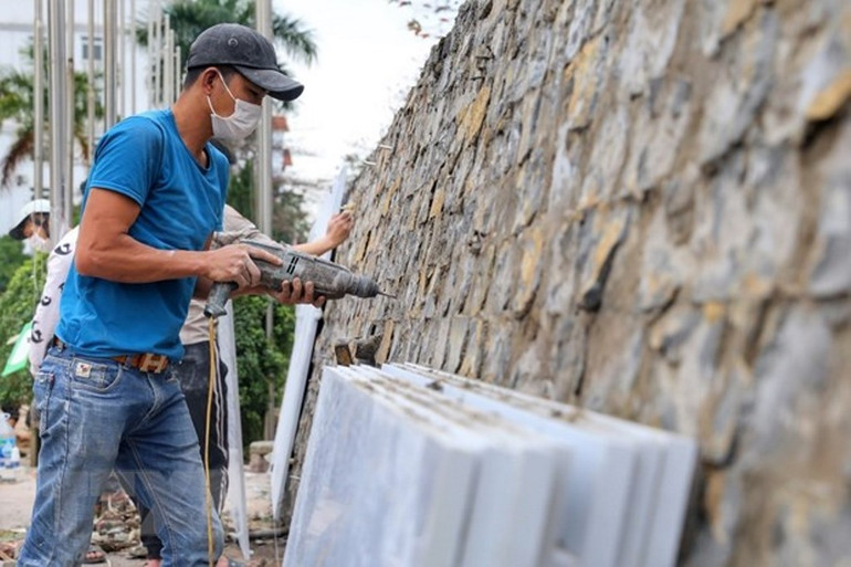 Công tác chuẩn bị SEA Games 31 tại Cung thể thao Quần Ngựa -0