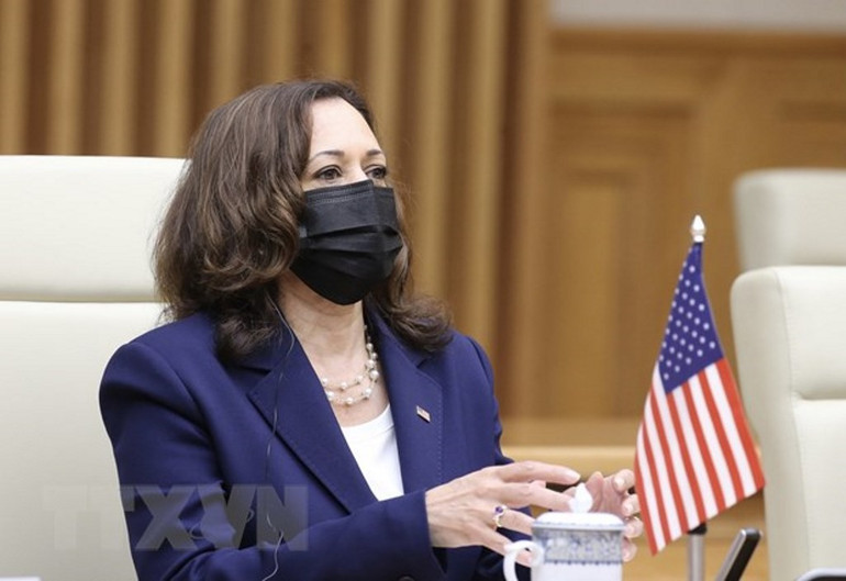 Thủ tướng tiếp Phó Tổng thống Hoa Kỳ Kamala Harris -0