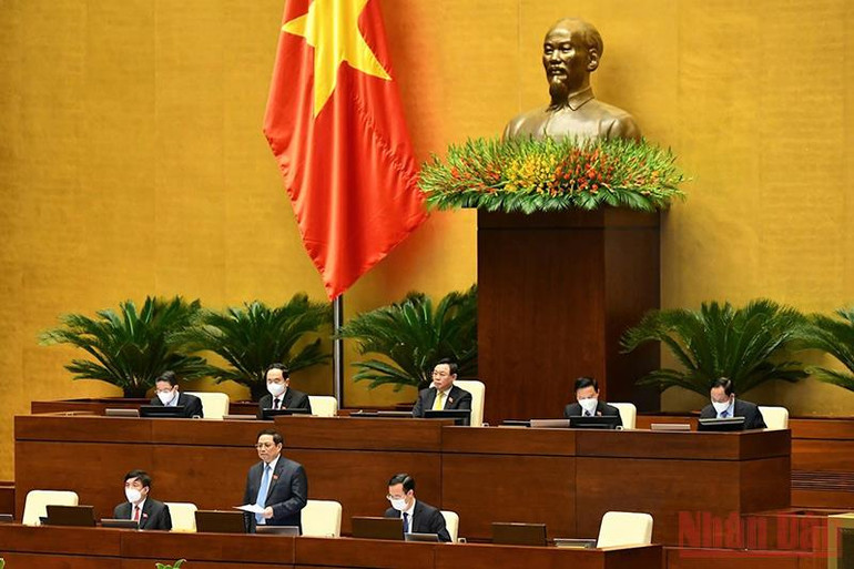 CẬP NHẬT: Thủ tướng Chính phủ Phạm Minh Chính lần đầu trả lời chất vấn trước Quốc hội -0