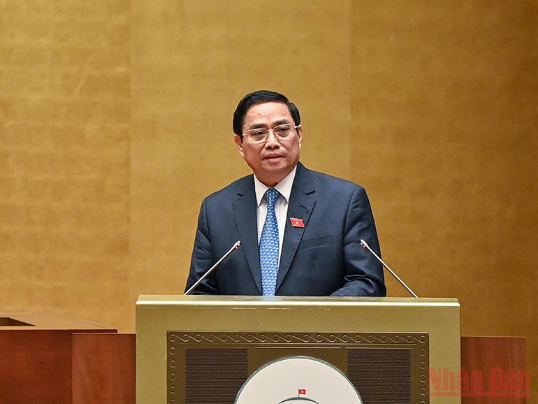 CẬP NHẬT: Thủ tướng Chính phủ Phạm Minh Chính lần đầu trả lời chất vấn trước Quốc hội -0