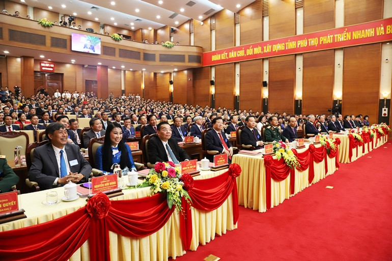 Khai mạc Đại hội Đảng bộ tỉnh Phú Thọ lần thứ 19 -0