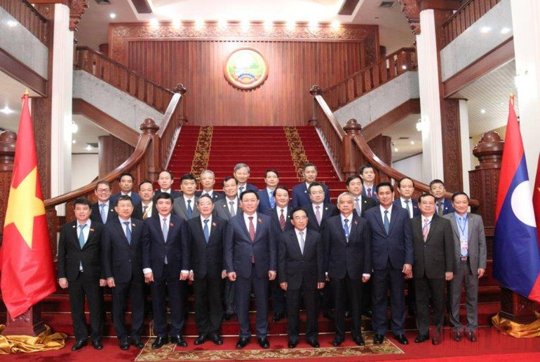 Quốc hội luôn ủng hộ và thúc đẩy hợp tác giữa hai chính phủ Việt-Lào -0