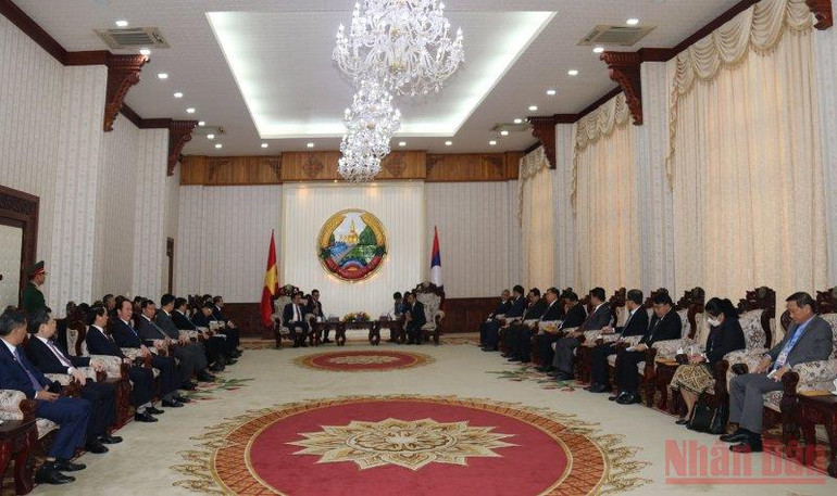 Quốc hội luôn ủng hộ và thúc đẩy hợp tác giữa hai chính phủ Việt-Lào -0