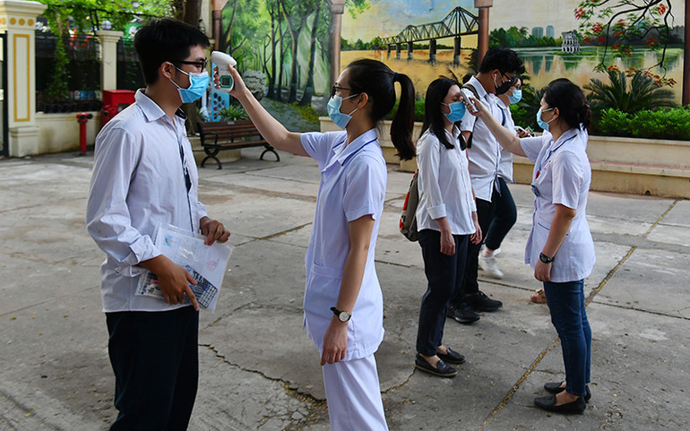 Học sinh Thủ đô bắt đầu bước vào Kỳ thi tốt nghiệp THPT 2020 -0