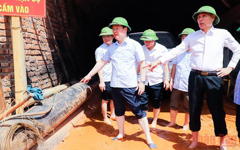 Gần 300 giếng có nước trở lại bình thường, chưa xuất hiện thêm hiện tượng sụt, lún đất -0