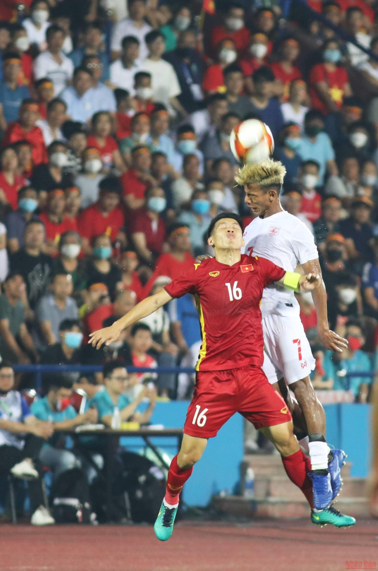 (Hết hiệp 1) U23 Việt Nam 0 - 0 U23 Myanmar: Nỗ lực tìm kiếm bàn thắng -0