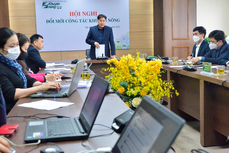 Hội nghị Đổi mới công tác khuyến nông tổ chức chiều 20/1. Đổi mới công tác khuyến nông thích ứng tình hình mới -0