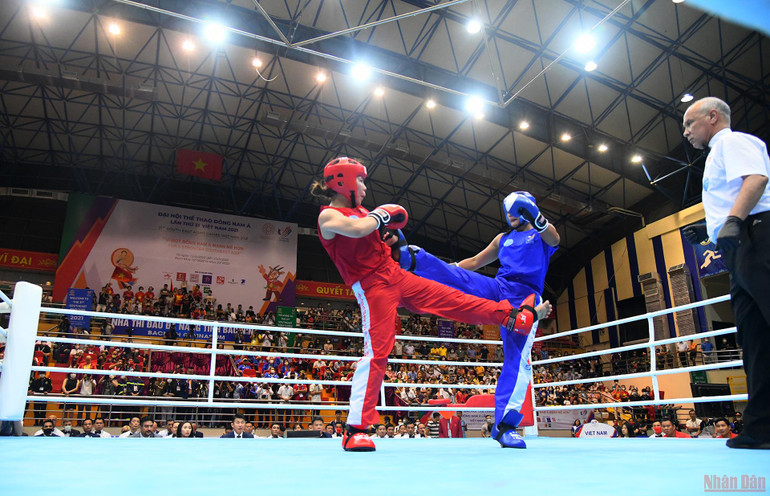Kick boxing giành thêm năm huy chương vàng giúp Việt Nam dẫn đầu bảng tổng sắp SEA Games 31 -0