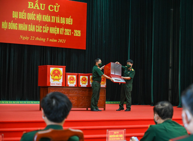 Hơn 3.200 cử tri tiến hành bầu cử sớm tại Bắc Ninh -0