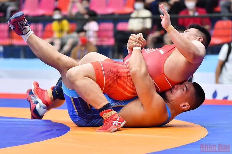 Đội tuyển vật Việt Nam chiến thắng áp đảo tại SEA Games 31 -6