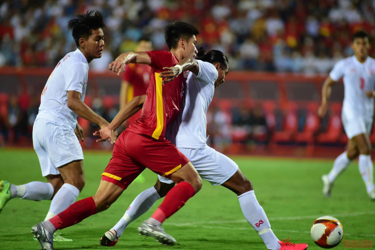 Nhìn lại chiến thắng kịch tính 1-0 của U23 Việt Nam trước U23 Myanmar -0
