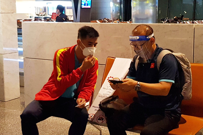 Đội tuyển Việt Nam đã có mặt ở Saudi Arabia -0