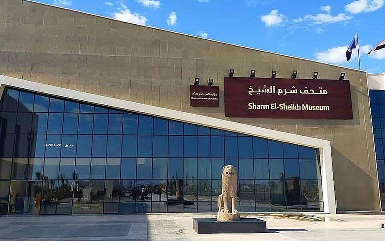 Bảo tàng Quốc gia Sharm El-Sheikh mới mở cuối năm 2020. (Ảnh:thearchaeologist) Ai Cập: khảo cổ giúp hồi sinh du lịch trong đại dịch -0