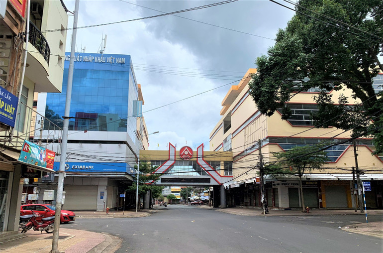 Thành phố Buôn Ma Thuột thực hiện nghiêm giãn cách xã hội -3