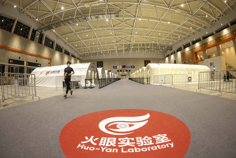 Nam Kinh dựng khu xét nghiệm axit nucleic 2 triệu mẫu/ ngày -0