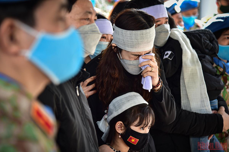 Thương tiếc Trung tá Đỗ Anh - sỹ quan gìn giữ hòa bình hy sinh khi làm nhiệm vụ nhân đạo quốc tế -0