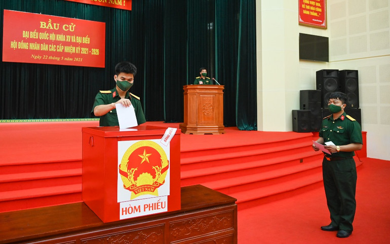 Hơn 3.200 cử tri tiến hành bầu cử sớm tại Bắc Ninh -0