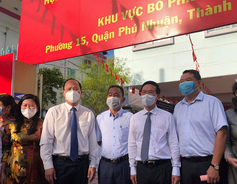 Khu vực bỏ phiếu số 71, phường 15, quận Phú Nhuận, TP Hồ Chí Minh -0