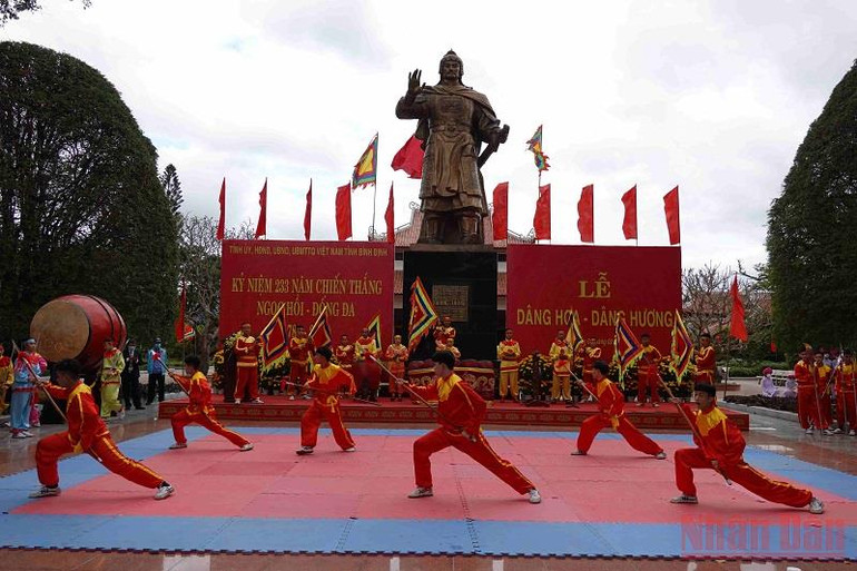 Kỷ niệm 233 năm Chiến thắng Ngọc Hồi - Đống Đa tại Bình Định ảnh 1 Kỷ niệm 233 năm Chiến thắng Ngọc Hồi - Đống Đa (1789-2022) -0