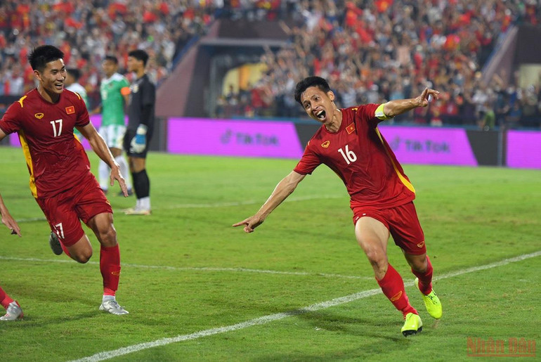 Những khoảnh khắc ấn tượng trong chiến thắng 3-0 của U23 Việt Nam trước Indonesia -0