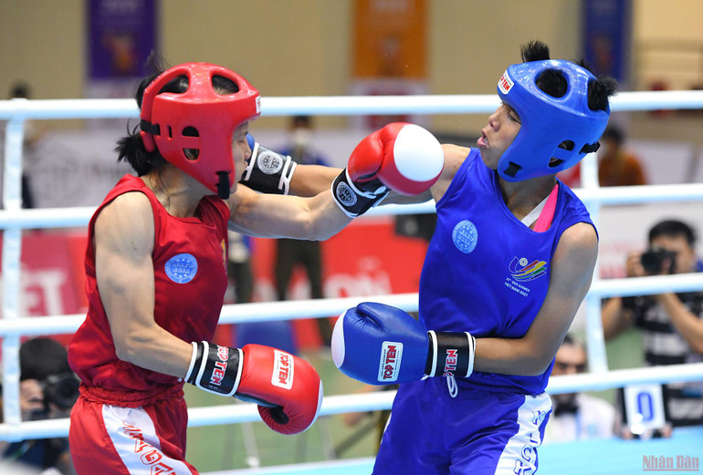 Kick boxing giành thêm năm huy chương vàng giúp Việt Nam dẫn đầu bảng tổng sắp SEA Games 31 -0