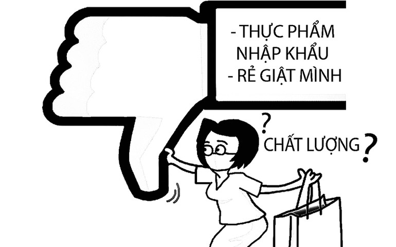 Cảnh giác với thực phẩm nhập khẩu giá rẻ -1