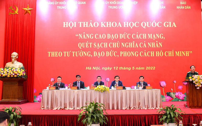 Hội thảo quốc gia về chống chủ nghĩa cá nhân theo tư tưởng, đạo đức, phong cách Hồ Chí Minh -0