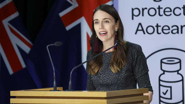 Thủ tướng New Zealand phát biểu tại họp báo về "bong bóng du lịch" với Australia (Ảnh:REUTERS) New Zealand và Australia thực hiện “bong bóng du lịch” từ 19-4 -0
