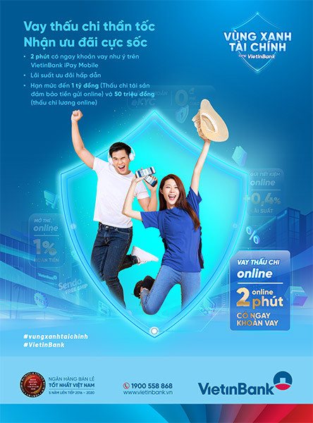 Chẳng cần đi xa, ngồi nhà vay vốn ngay trên VietinBank iPay Mobile -0