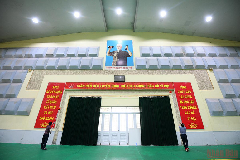 Hà Nội: Các nhà thi đấu, sân vận động gấp rút chuẩn bị cho SEA Games 31 -0