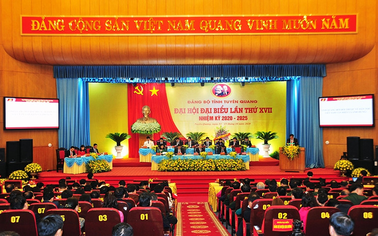 Đại hội Đảng bộ tỉnh Tuyên Quang thành công tốt đẹp -0