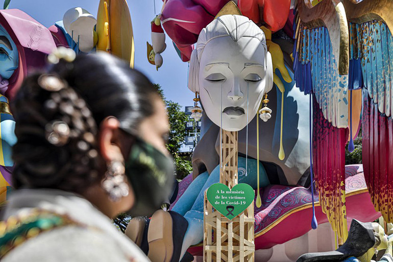 Độc đáo lễ hội lửa và hình nộm “Las Fallas” tại Valencia, Tây Ban Nha -0