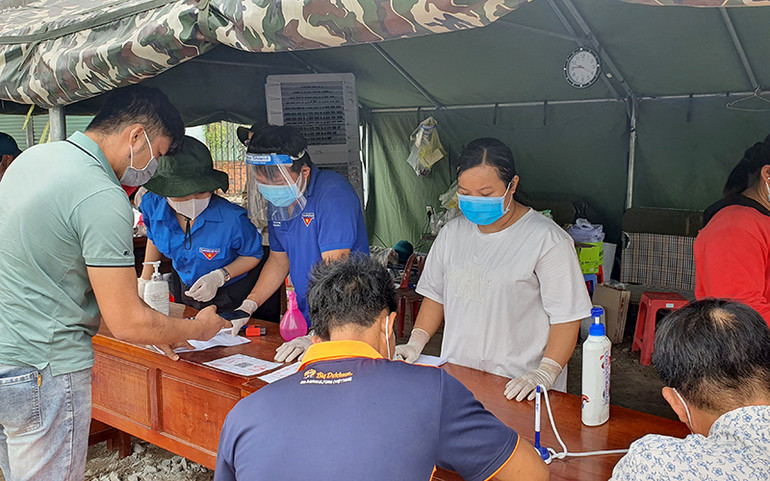 Bảo đảm giao thông và an ninh, trật tự tại vùng tâm dịch -0