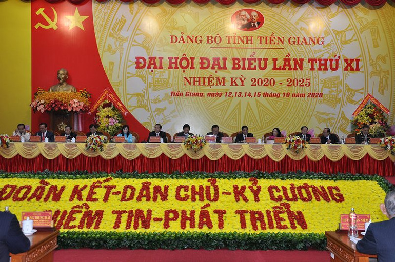 Khai mạc Đại hội đại biểu Đảng bộ tỉnh Tiền Giang lần thứ 11 -0