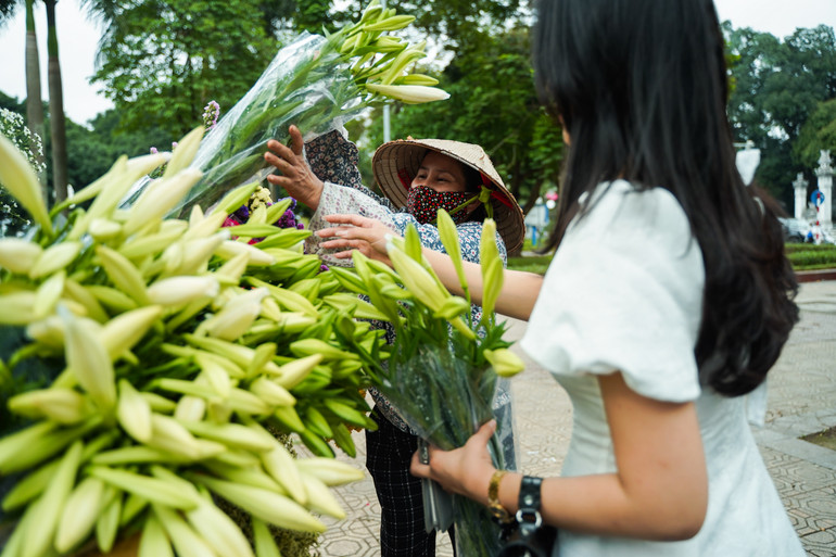 Sắc hoa loa kèn ngày cuối mùa -0