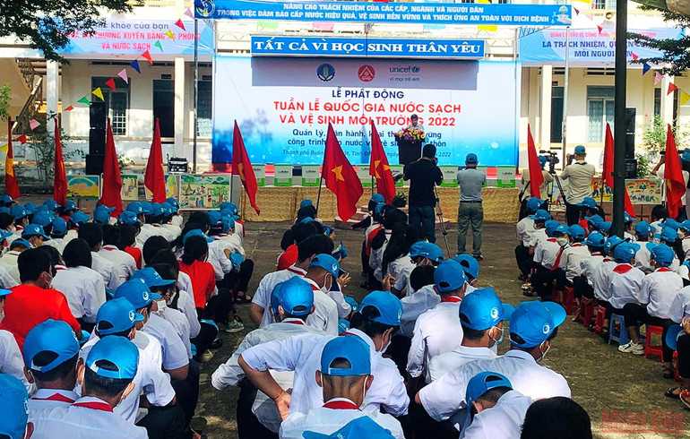 Lễ phát động hưởng ứng Tuần lễ Quốc gia Nước sạch và vệ sinh môi trường nông thôn năm 2022. Phát động hưởng ứng Tuần lễ Quốc gia Nước sạch và vệ sinh môi trường nông thôn năm 2022 -0