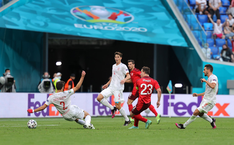 Những hình ảnh ấn tượng tại tứ kết EURO 2020 -0